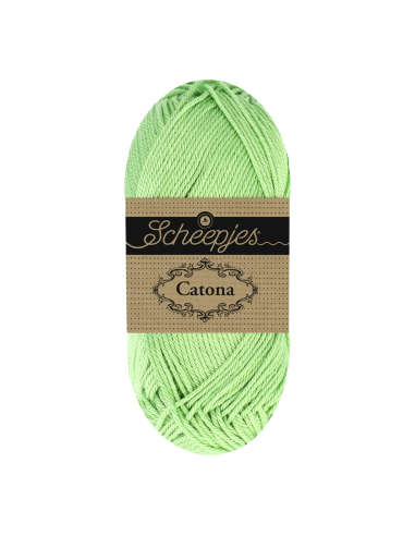 scheepjes catona couleurs 2026 "sprout" vert tendre