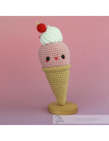 Kit crochet HardiCraft Porte-clé glace