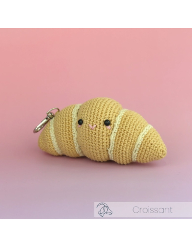 Kit crochet HardiCraft Porte-clé croissant