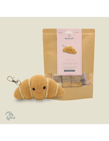 kit hardicraft croissant au crochet