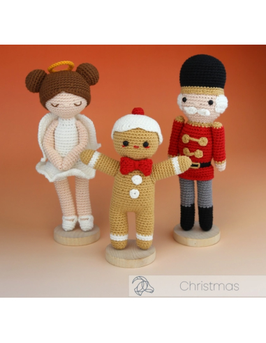 Kit crochet HardiCraft - bonhomme pain d'épice...