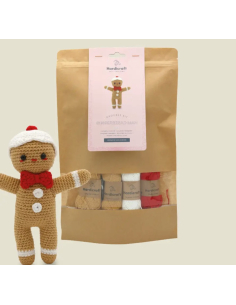 kit crochet bonhomme pain d'épice