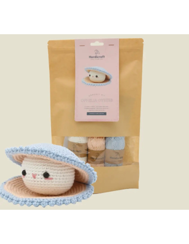 kit hardicraft coquillage au crochet