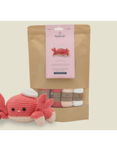 kit hardicraft crabe au crochet