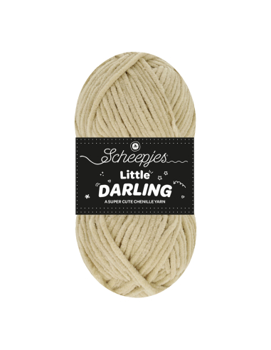 fil chenille beige scheepjes little darling