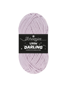 fil chenille gris violet taro scheepjes little darling