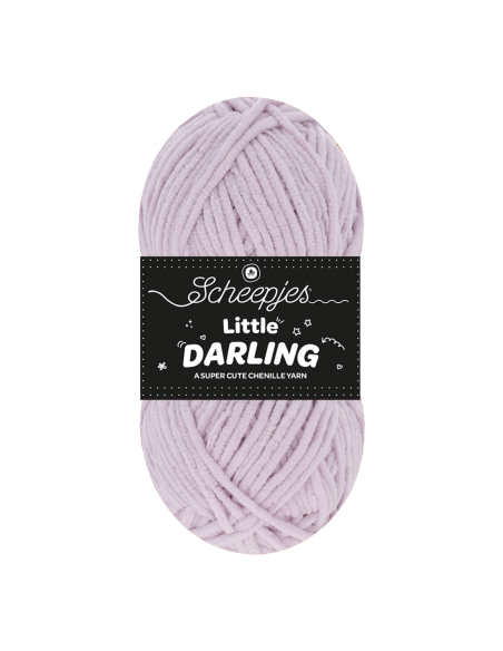 fil chenille gris violet taro scheepjes little darling