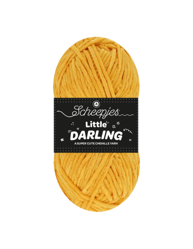 fil chenille scheepjes little darling jaune goldfish