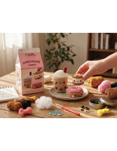 Kit amigurumi yummy - Graine Créative