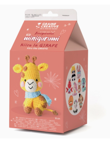 kit amigurumi girafe Graine Créative
