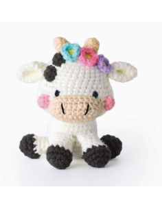 kit amigurumi Moka la vache Graine Créative 2
