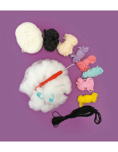 Kit amigurumi Moka la vache - Graine Créative