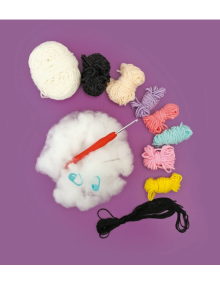 Kit amigurumi Moka la vache - Graine Créative