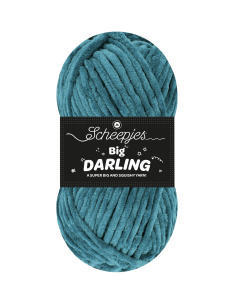 fil chenille bleu dragon scheepjes big darling