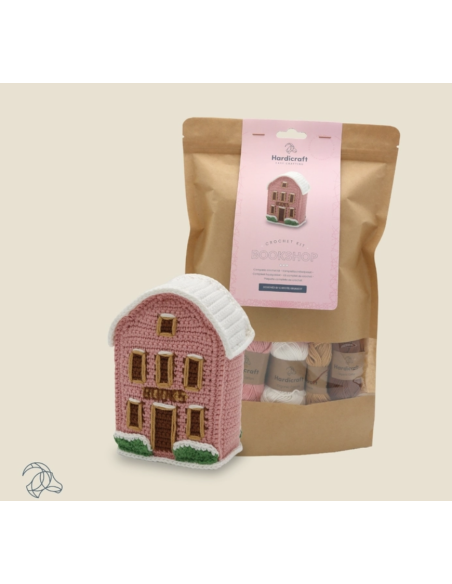 kit hardicraft maison au crochet, librairie