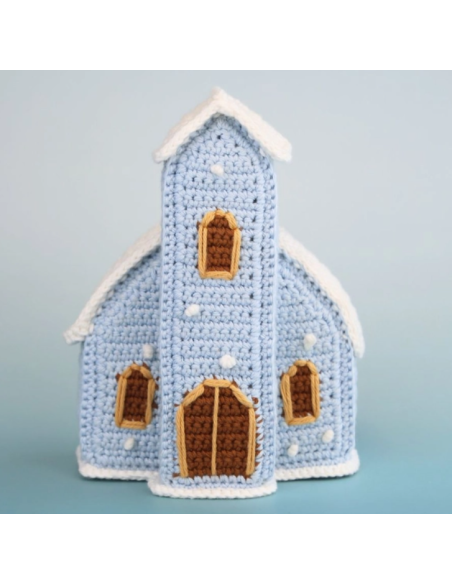 Kit crochet HardiCraft - Village de Noël, l'église