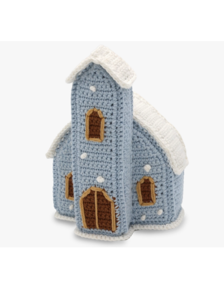 Kit crochet HardiCraft - Village de Noël, l'église
