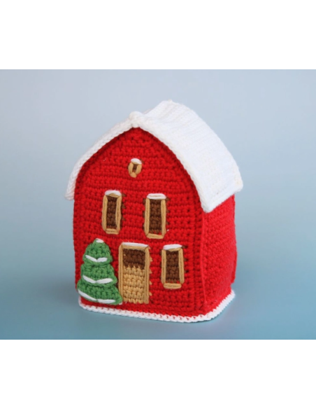 Kit crochet HardiCraft - Village de Noël, la maison