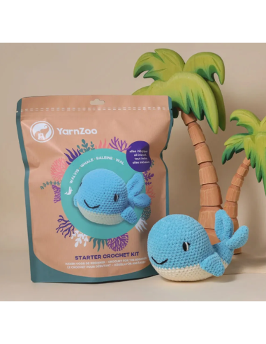 kit crochet yarnzoo baleine de Scheepjes