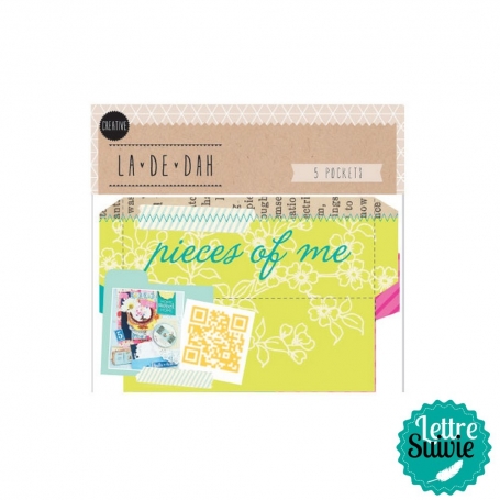 5 pochettes "Creative" La De Dah