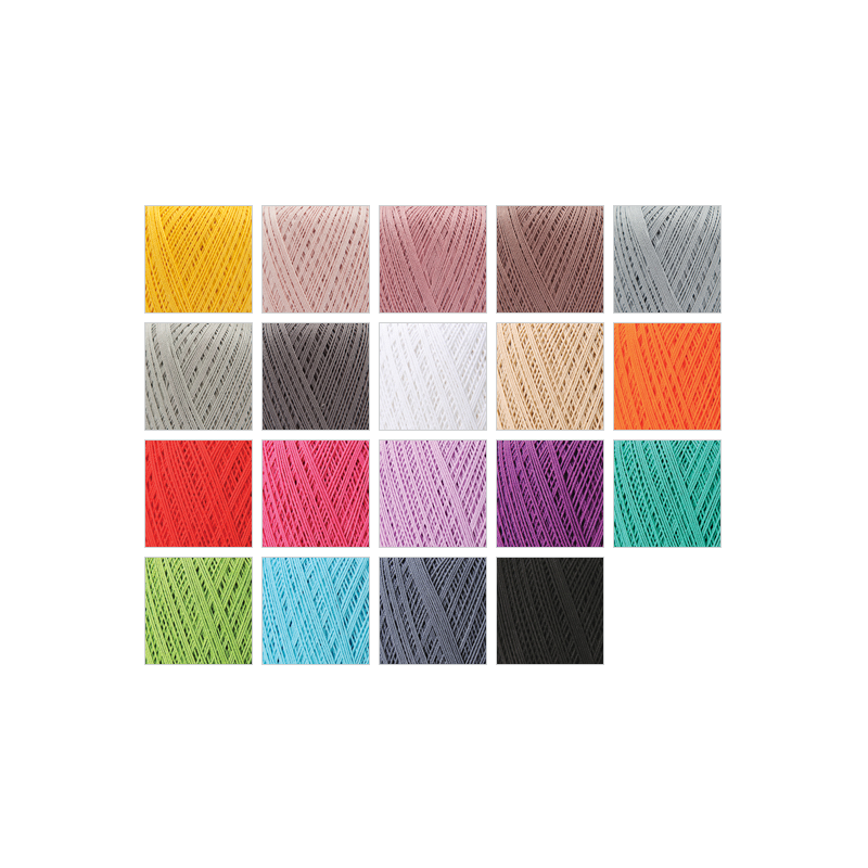 Coton mercerisé violet 50g - Rico Design
