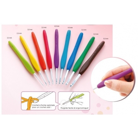 Crochet Clover amour 4 mm