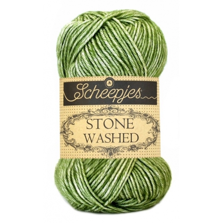 Pelote Stone washed de Scheepjes - Jade 806