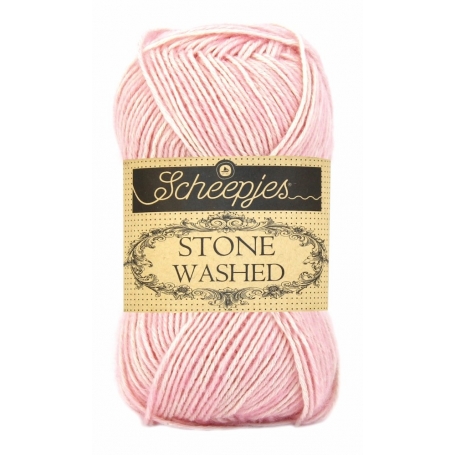 Pelote Stone washed de Scheepjes - Rose quartz 820
