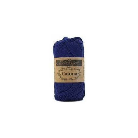 Scheepjes Catona 50 g bleu nuit 527