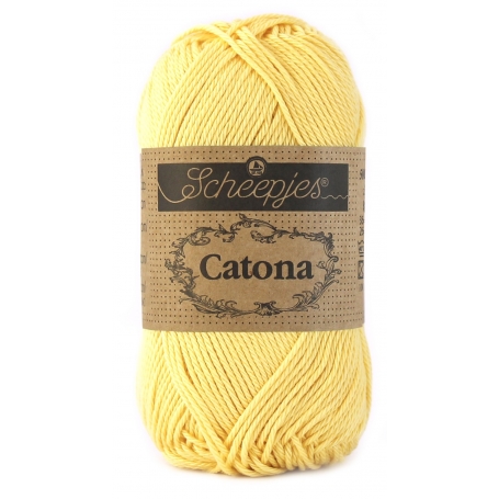 Scheepjes Catona 25 g jaune primevère 522