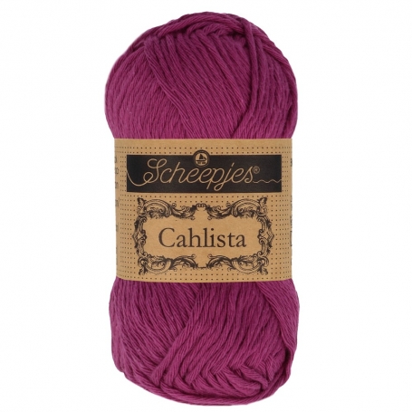 Coton à crocheter Cahlista Scheepjes violet tyrian 128