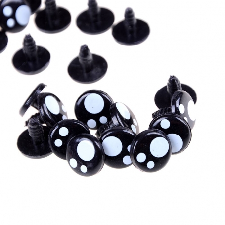 Yeux kawaii amigurumi et doudous 16 mm