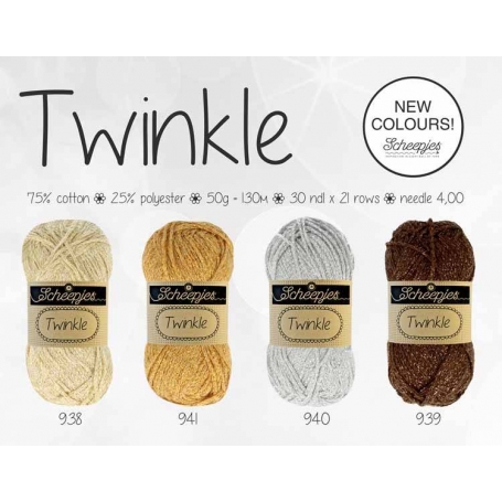 Twinkle Scheepjes argenté