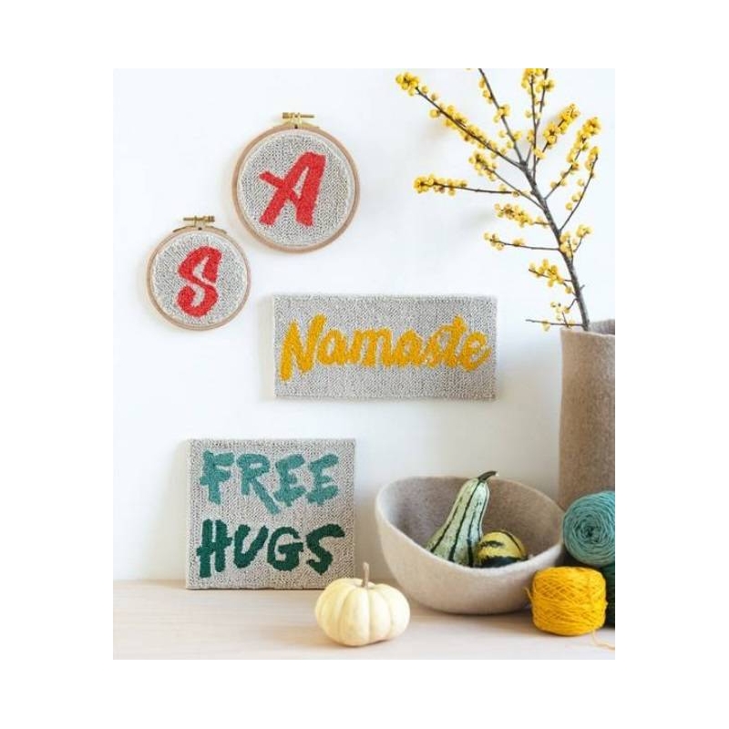 PUNCH NEEDLE - JEU DE FIL par ANISBEE