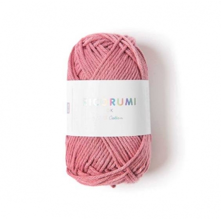 Coton à crocheter Ricorumi 25 g vieux rose - 010