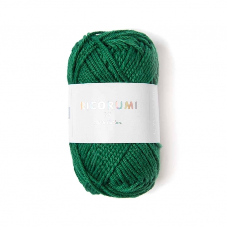 Coton à crocheter Ricorumi 25 g vert sapin 050