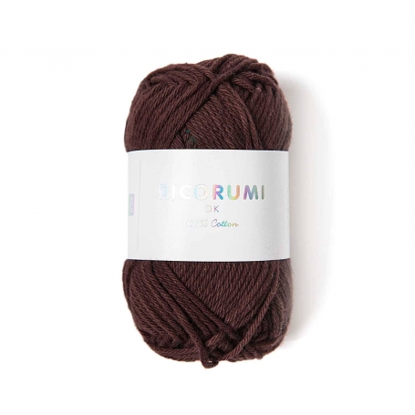 Coton à crocheter Ricorumi 25 g chocolat 057