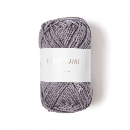 Coton à crocheter Ricorumi 25 g gris souris 059