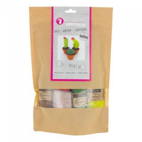 Kit crochet HardiCraft - petits cactus