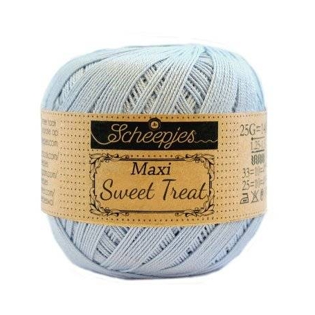 Maxi Sugar Rush coton mercerisé bleu clair