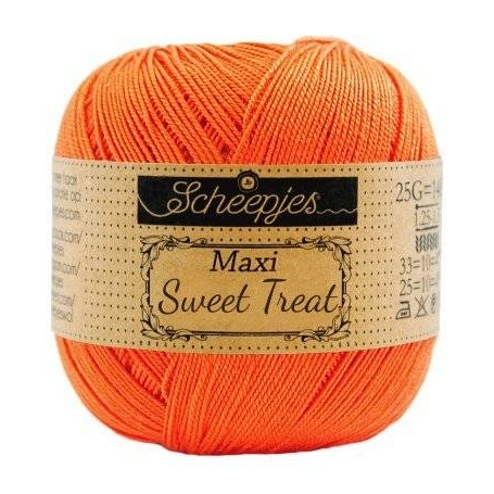 Maxi Sugar Rush n°189 coton mercerisé orange 25 g