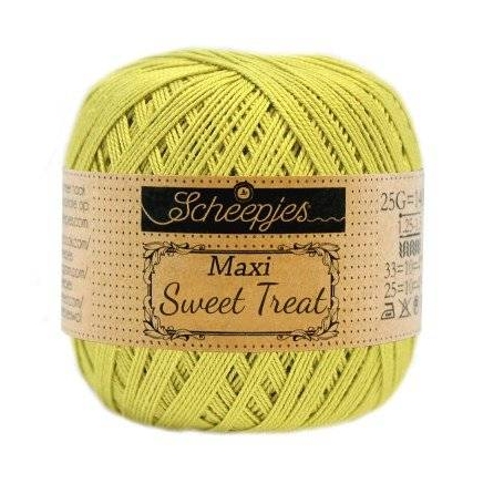 Maxi Sugar Rush coton mercerisé vert pistache