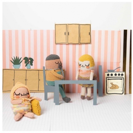 Coton à crocheter Ricorumi 25 g argile 066