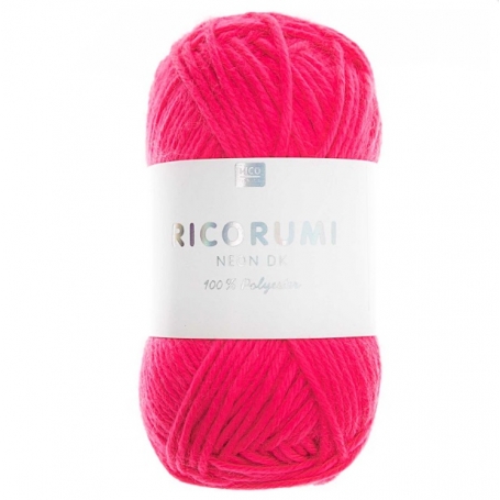 ricorumi rose fluo pour amigurumi