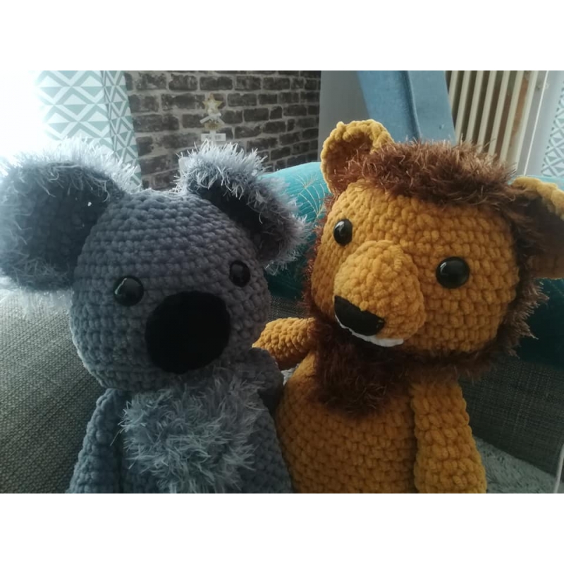 Patron au crochet amigurumi format pdf "Nelson...