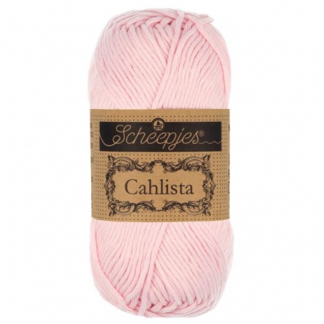 coton à crocheter cahlista rose poudré 238
