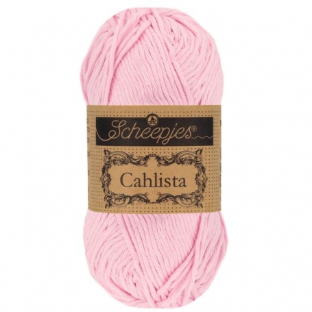 coton à crocheter cahlista rose givré 246