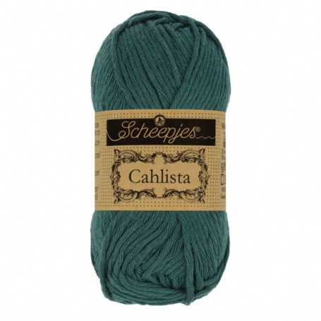 coton aran cahlista vert épicéa 244