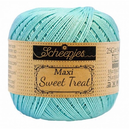 coton à crocheter maxi sweete treat bleu cyan