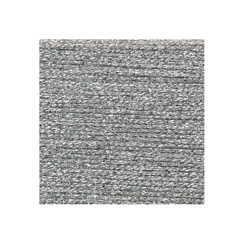 Coton à crocheter Ricorumi 10 g lamé argent 001